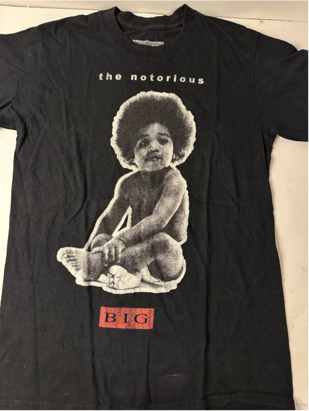 The Notorious B.I.G. Ready to Die Album Graphic T-Shirt Mens Medium